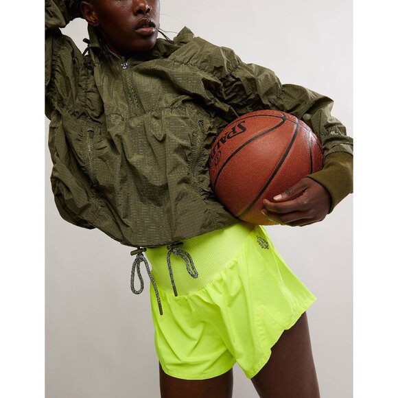 FP Movement by Free People Pants - FP MOVEMENT Carpe Diem Shorts / Highlighter Yellow